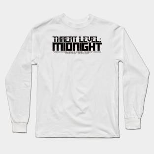 Threat Level Midnight Long Sleeve T-Shirt